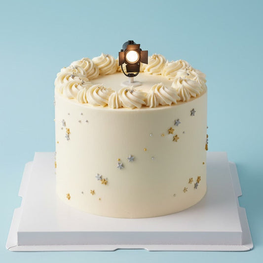 Starry Spotlight  Cake