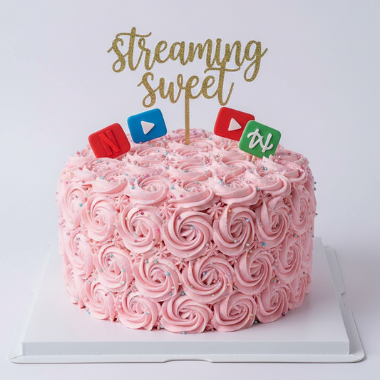 Streaming Sweetness Cake