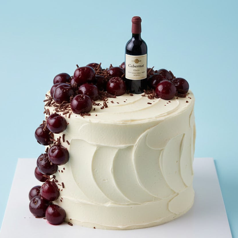Sweet Cabernet Delight Cake