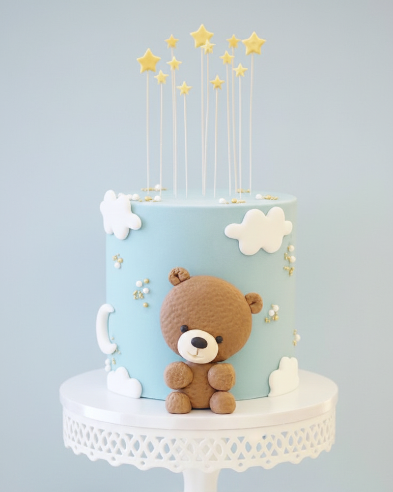 Sweet Dreams Teddy Cake