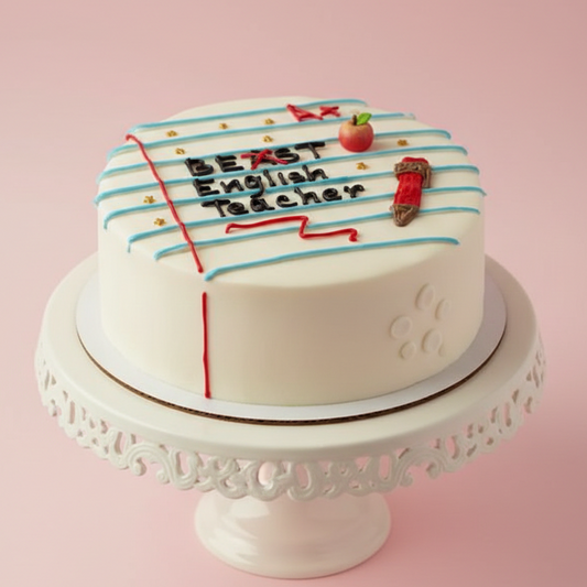 Best Teacher Ever Cake