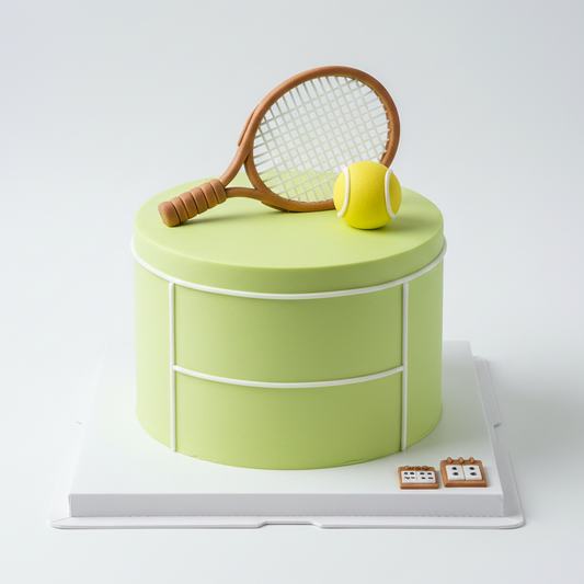 Tennis Racket Cake