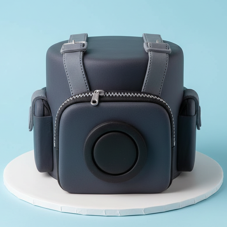 Travel Camera Bag Cake