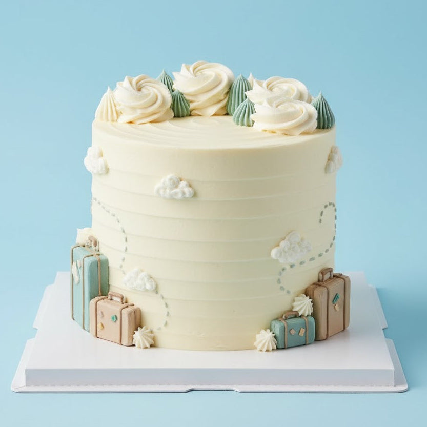 Travel Memories Cake
