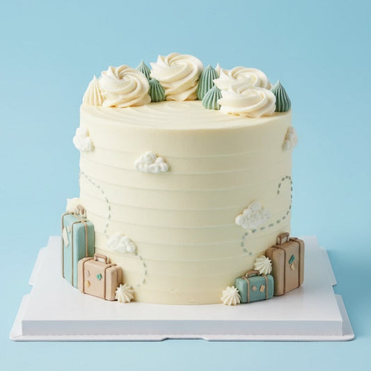 Travel Memories Cake