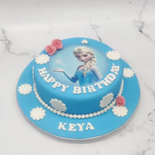 Frozen Girl Cake