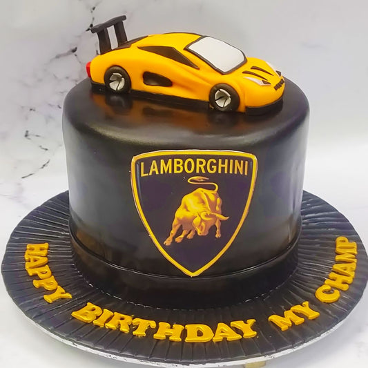 Lamborghini Habibi Cake