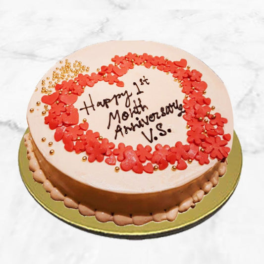 Monthly Anniversary Special Cake