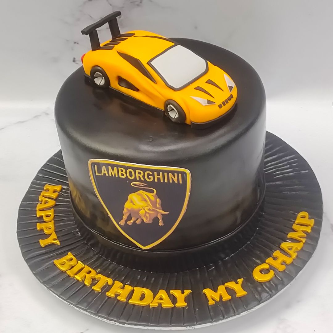 Lamborghini Habibi Cake