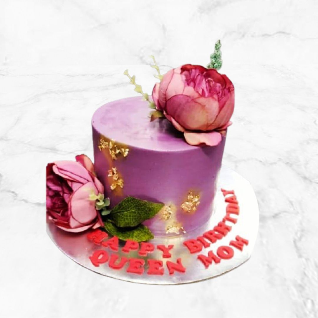 Big Flower Blossoms Cake