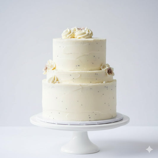 Vanilla Bean Fresh Cream Cake