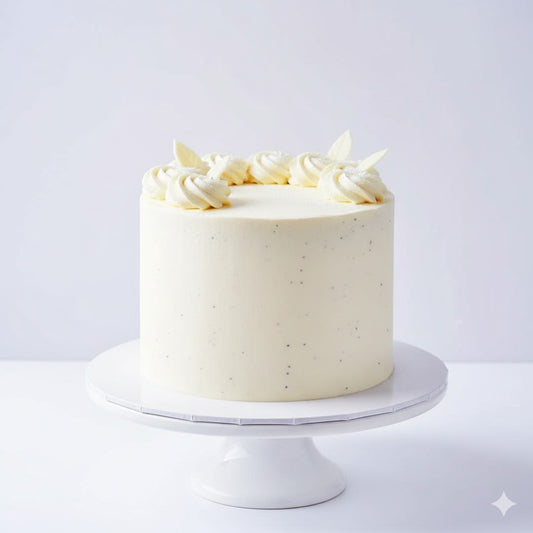 Vanilla Bean Fresh Cream Cake