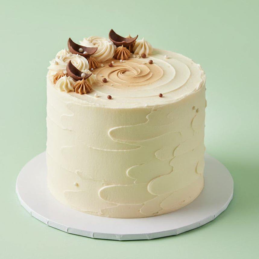 Vanilla Coffee Cloud Cake