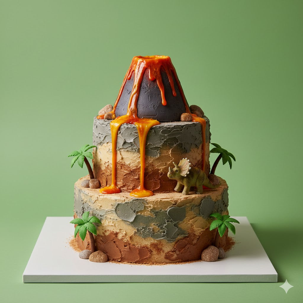 Volcano Blast Cake
