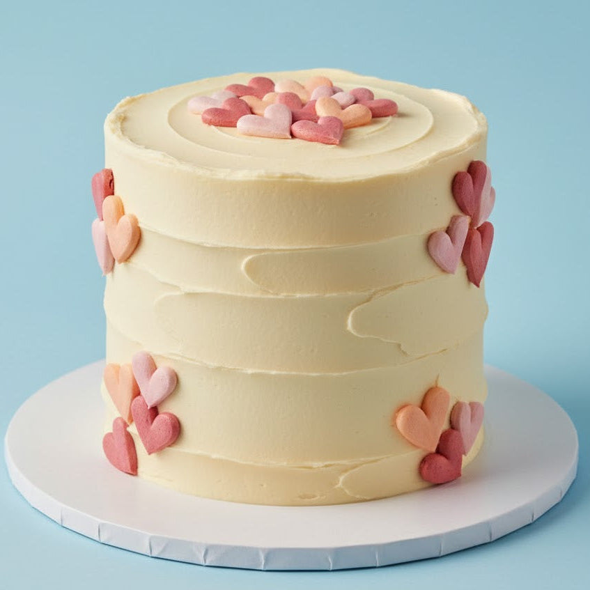 Warm Heart Mom Cake