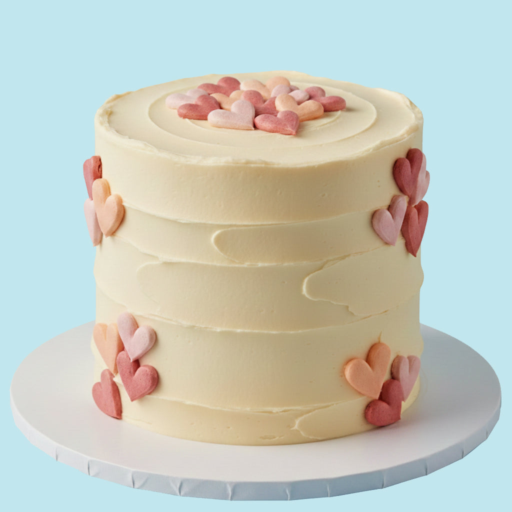 Warm Heart Mom Cake