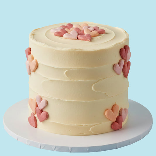 Warm Heart Mom Cake
