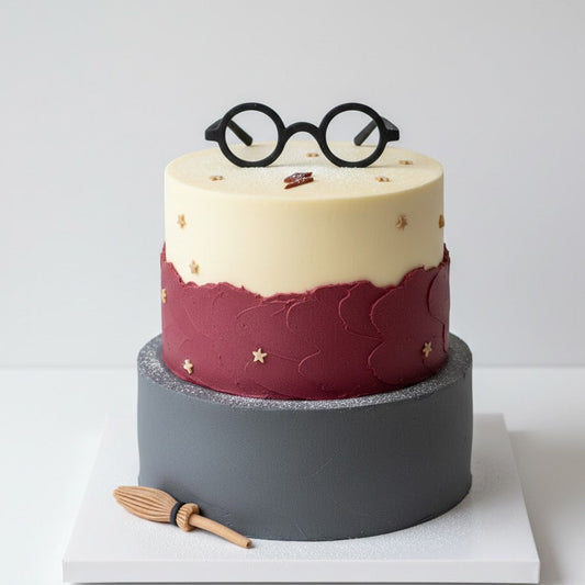 Wizard Glasses & Scar Cake