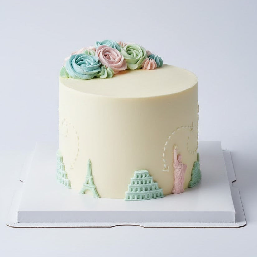 World Explorer Cake
