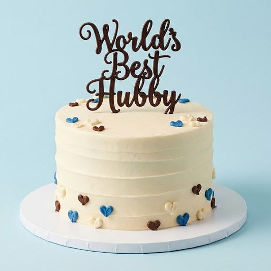 World’s Best Hubby Cake