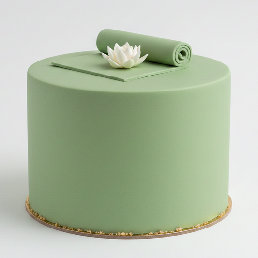  Yoga Mat Zen Cake