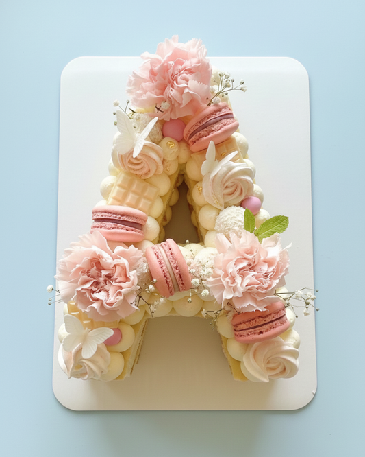 Sweet Peony Letter A