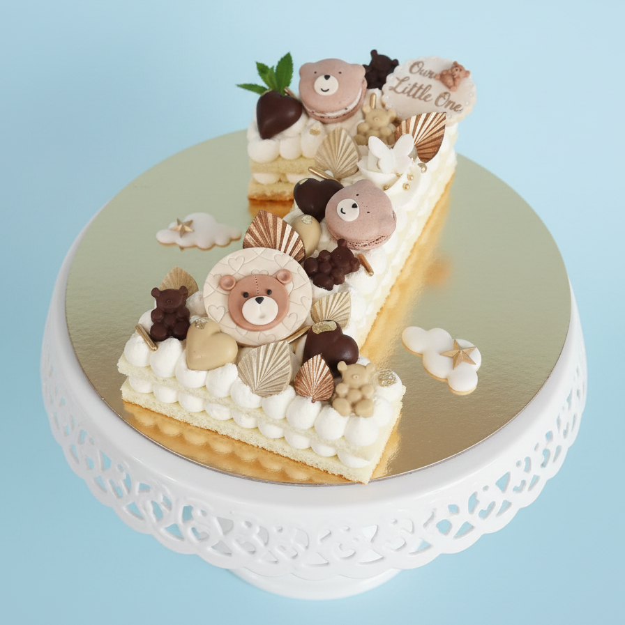 Neutral Bear Number 1 Cake