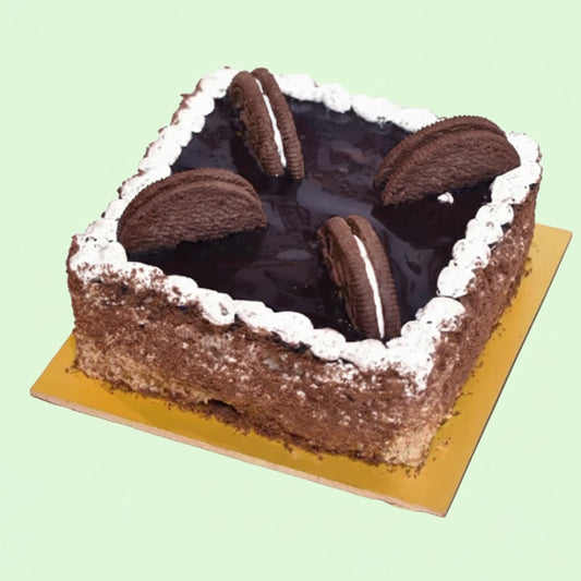 Bento Chocolate Vanilla Oreo Cake